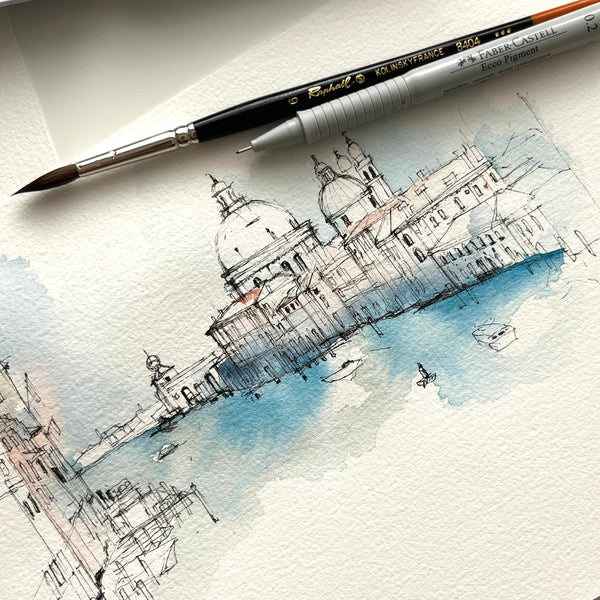 AKVARELL WORKSHOP Urban Sketch VELENCE (Kezdő szint!) JANUÁR 31.